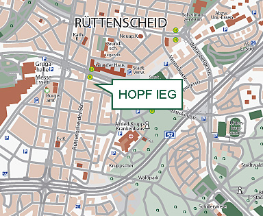 Wegbeschreibung zur HOPF IEG im Detail