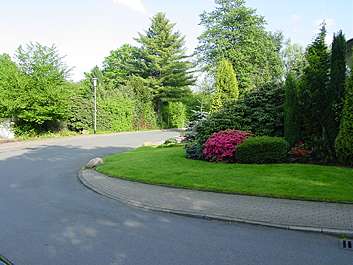 Das Grundstück Bahrenbergring und die Nachbarschaft