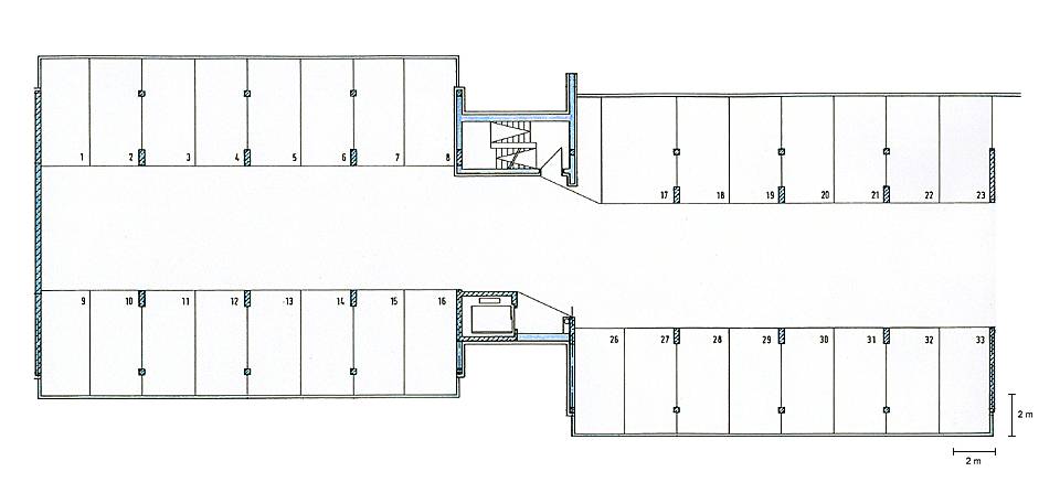 Grundriss Parkebene